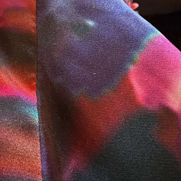 Anthropologie Vibrant Purple and Pink Tiered Maxi Dress - Picture 10 of 10